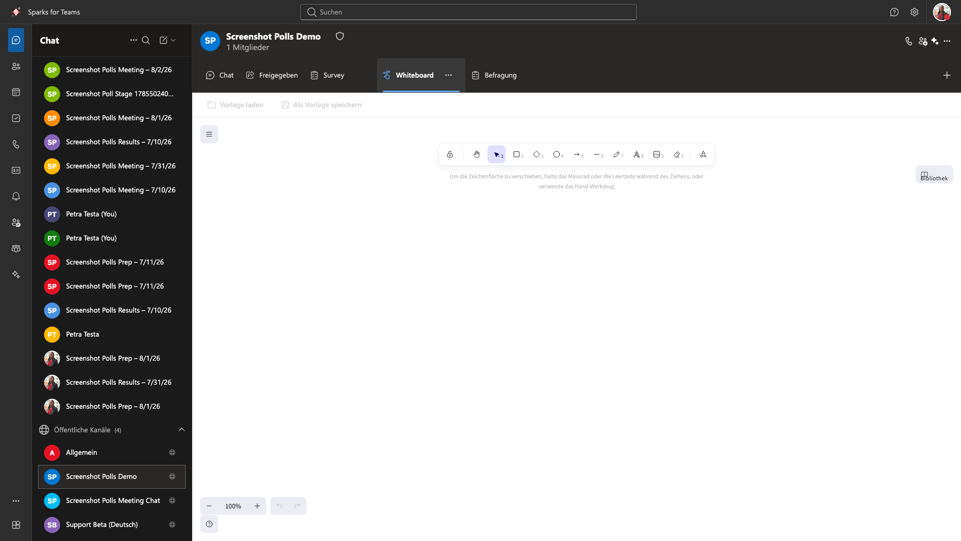 Whiteboard-Tab (Excalidraw)
